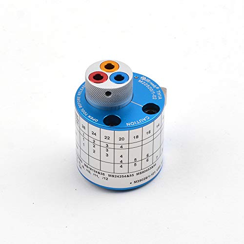 TH1A M22520/1-02 Turret Head for JRD-FT8 Wire Crimping Tool,Crimp Contacts 12#,16#,20# PIN/SOC