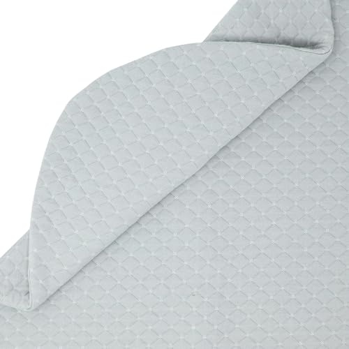 Image of Boppy Baby Sleep Sack 12-18 Months, Wearable Blanket 1 TOG, 100% Cotton, 2-Way Zipper for Easy Diaper Changes, Baby Sleeping Bag, Machine Washable, Gray Quilt-Textured Knit