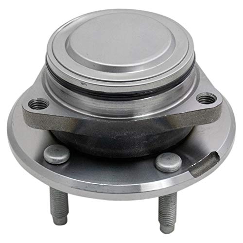 Image of TRQ Front Driver and Passenger Side Wheel Bearing and Hub Assembly Set 2 Piece Compatible with 2013-2019 Cadillac ATS RWD