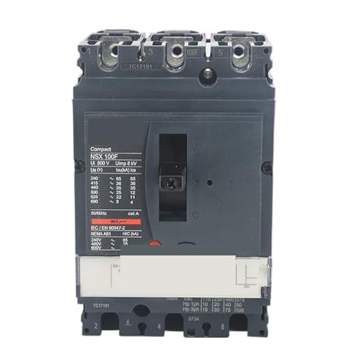 Disyuntor de caja moldeada NSX100F MA interruptor magnético motor 12,5 A 3P
