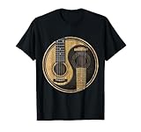 Ying Yang Guitar T-Shirt Guitar Player TShirt