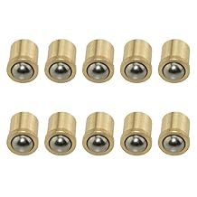 ZCZQC 10PCS 5x6mm Spring Loaded Ball Catch Latch Lock for Door Cabinet Closet