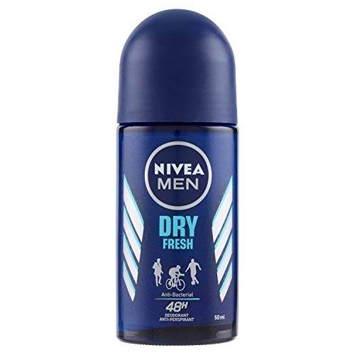 NIVEA MEN Dry Fresh Roll-on pack (6 x 50 ml), desodorante antitranspirante con protección 72 h, desodorante roll-on de… - Imagen 3