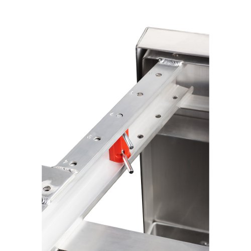 6120 Pentagon Tool Professional Quality Aluminum Drywall Bench With Adjustable Steps And Functions As A Workbench