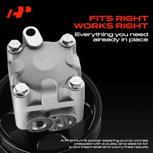 A-Premium Power Steering Pump, with Pulley by A-Premium - Used condition - Image 3
