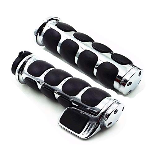 1" 25mm Poignées De Guidon De Moto pour H-Arley S-portster D-yna S-oftail VRod C-Hopper Guidon Moto (Color : 2) Cover