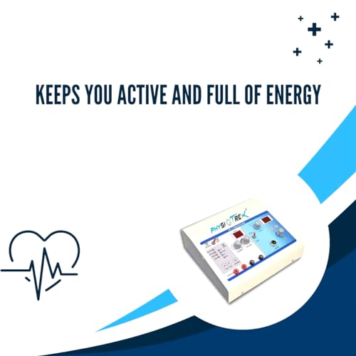 Image of PHYSIOTREX 2 and 4 Channel Electrotherapy Equipments | Ultrasound Machine for Physiotherapy | Ultrasonic With TENS | With 1 Year Warranty - Random Color (IFT US)