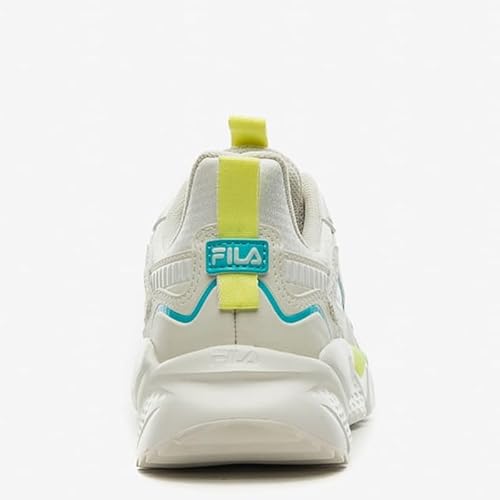 Tenis Fila Venture Tracer, Feminino, Branco/Branco/Azul, 38