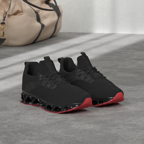 Men's Slip on Walking Running Shoes Blade Tennis Casual Fashion Sneakers Comfort Non Slip Work Sport Athletic Trainer2