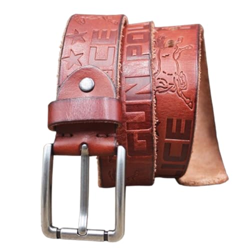 Ceinture cuir pleine fleur homme robuste pour en finir avec les ceintures usées