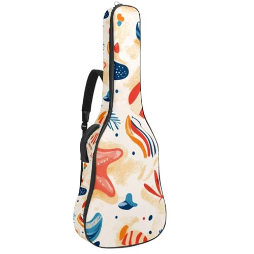 Housse guitare acoustique 109 cm sac à dos étanche Oxford