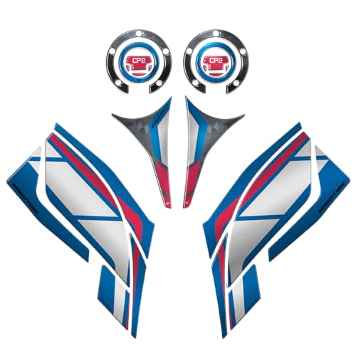 Protection Réservoir Moto Fabriquée en Italie Kit Autocollant Tenere 700