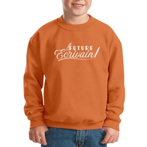 Sweatshirt enfant future ecrivain parfait pour les moments de lecture - 2