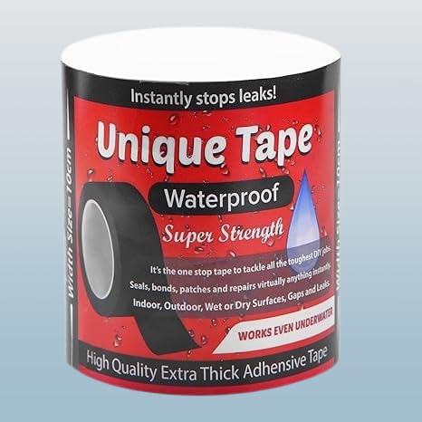 Waterproof Repair Tape | Super Strong Adhesive Tape for Leak Sealing | Works Underwater | Quick Fix for Pipes, Roof, Pool & Air Mattress (Pack Of 1)-image-8
