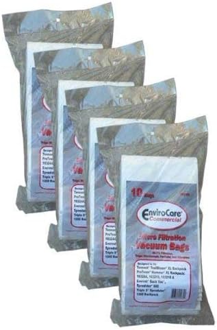 EnviroCare 30 ProTeam 103191 Vacuum Cleaner Bags Model Everest Backpack Li'l Hummer 103218, 103219, 103244