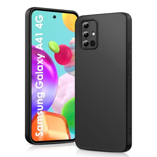 ICEDIO Hülle für Samsung Galaxy A41 4G 6 1 Zoll Ultra Dünn Flüssig Silikon Handyhülle Weiche Stoßfeste Kratzfest Anti-Fingerabdruck Schutzhülle Case für Galaxy A41