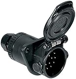 Einfache Montage HELLA 8JB 007 242-021 Steckdose - 24V - Einbau - Stecker: Crimpkontakt/Lötbuchsenkontakt