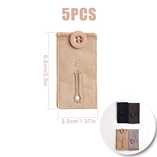 KINBOM 5 Pezzi Estensori Vita Pantaloni