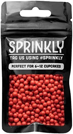 SPRINKLY - Polished Chocolate Balls (Small/6mm) - Black - 1kg
