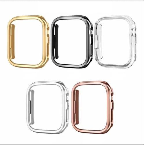 Gaacal メタリックアップルウォッチケース フレーム Apple watch 着脱簡単 Apple 5色展開 装着簡単 iWatch 耐衝撃 Series8 7 6 SE 5 4保護カバー38mm 40mm 41mm 42mm 44mm 45mm 49