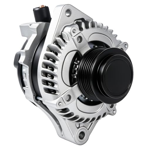Image of 11775N Alternator Compatible with 2014-2017 Honda Odyssey 3.5L V6, High Output 12V 130Amp, Replace OE#31100-RV0-A11, 400-52718R, 11175