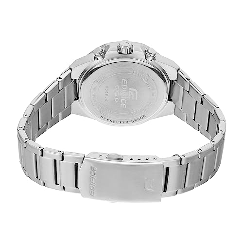 Casio Edifice EFV-640D-5AVUDF Brown Analog Dial Silver Stainless Steel Band Men's Watch Chronograph 100M Water Resistant ED585 - Image 4