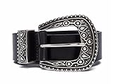 DOUGLAS LEATHER Replay Damen AW2577 Gürtel, 098 Black, 100