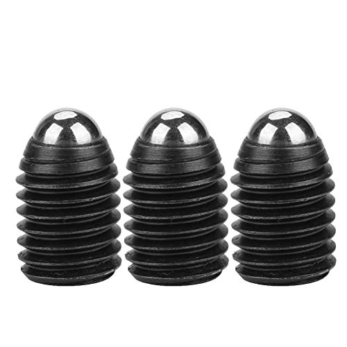 Hilitand Screw Thread Hex Socket Carbon Steel Ball Spring Plungers Set For Mechanical Devices (M12X16) #TOP6