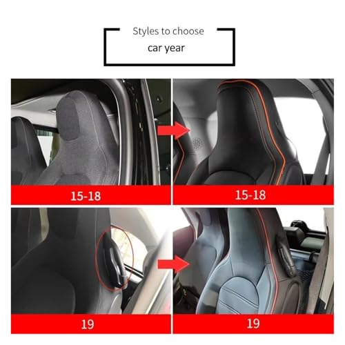 Housse de siège auto cuir PU coussin tout compris pour Smart 2015