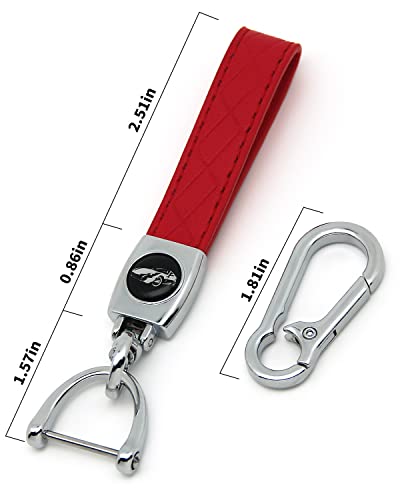 Haoyoumei Suitable For Mercedes Benz Keys.advanced Soft Tpu Key Cover Is Compatible With Cls Clk Amg Clk Glc Gle Gls Ml Sl Slk A C E R S G Smart Remote Key (Type A Red Key Case + Key Chain Set) #TOP5