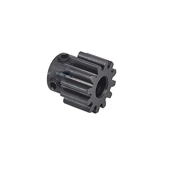 45# Steel Spur Pinion Gear 1.5Mod 12T Outer Dia 21mm Bore 5mm x 1Pcs Bore 5mm