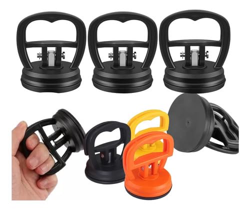 Kit com 3 Unidades de Reparo Para Amassados: Extrator de Ventosa Para Remoção de Amassados no Carro,