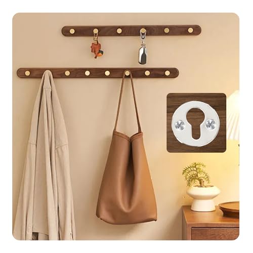 Image of 50Pcs Round 1 Inch Mortise Type Metal Keyhole Hangers, Silver Shelf Brackets for Photo Picture Frame Hanging with Screws