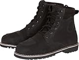 # Tige en cuir de chèvre de qualité supérieure à l’aspect vintage grainé# Col en cuir de qualité supérieure avec rembourrage# Superposition de changement de vitesse en cuir# Semelle à haute adhérence# Fermeture éclair d’entrée YKK à l’intérieur avec soufflet# Doublure intérieure en maille confortable# Tirette de talon en cuir# Membrane imperméable et respirante Hipora# Fermeture à lacets# Insert de semelle antimicrobien# Spécifications Protecteurs # Protecteurs d’impact absorbant les chocs D3O# Assise plantaire en nylon pleine longueur à pliage unidirectionnel# Talon et orteil renforcés#