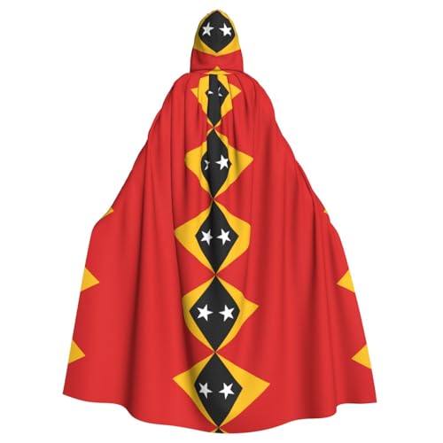 Manteau à capuche Timor-Leste fini le froid veste mixte