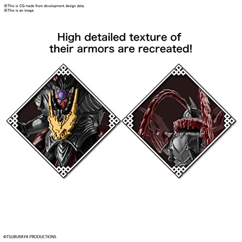 Bandai Ultraman Belial Lü Bu Armour Modelo Kit miniatura 4