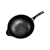 |MADE IN KOREA| 12.5" 5 Layer Marble Coating Wok Non-Stick Cooking Frying Pan #5