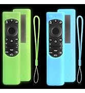 2 Pack Remote Cover for Samsung Smart TV, Silicone Case Compatible with Samsung Solar Panel Remot...