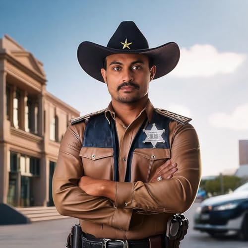 Image of Sheriff Badge | Police Badge | Costume Accessory