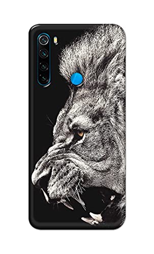 Image of Roaring Lion Hard Back Case Cover for Redmi Note 8 (6.3 inch) Back Cover -(J5) VNS2225