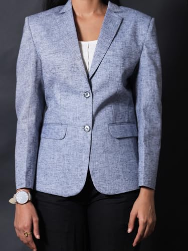 Women's Linen Cotton Blazer4