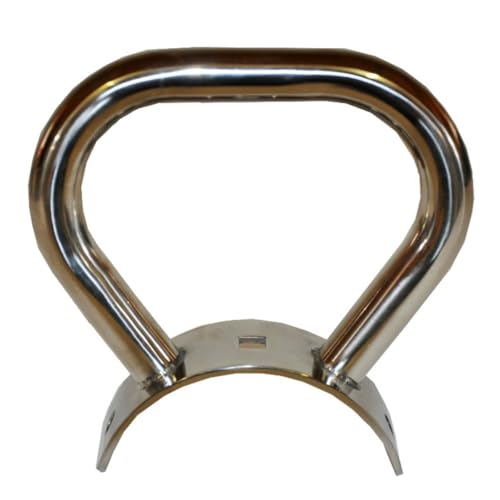 Loggyland Edelstahl Wippengriff Hangelgriff für Rundholz 160 mm