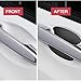 Car Door Handle Scratch Protector for Volvo XC 60/40/70/90, Waterproof Bumper Trim Guard Sticker Carbon Fiber Car Door Handle Bowl Sticker(Carbon Fiber)