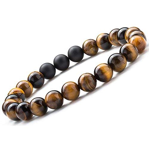 See full amazon price history chart for REBUY Tiger Eye with Black Matte Hakik Agate Crystal Bracelet Bead Size 8mm REBUY Tiger Eye with Black Matte Hakik Agate Crystal Bracelet Bead Size 8mm (B07T1RRQ31) Amazon Price History, Amazon Price Tracker