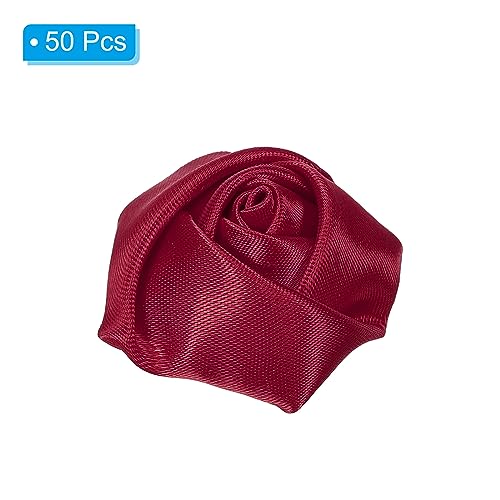 PATIKIL 1.6" Satin Ribbon Roses - Image 3