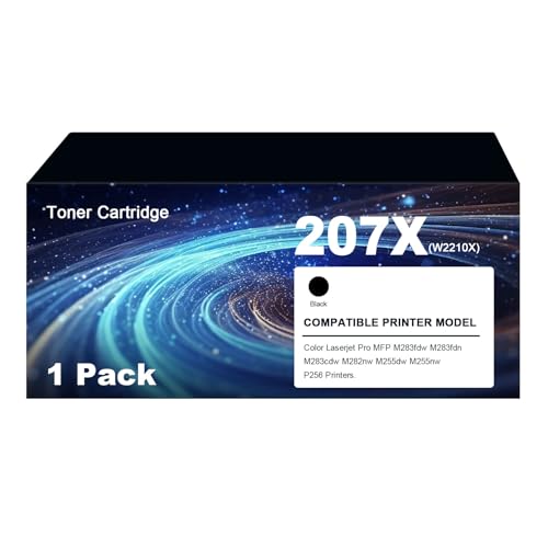 Acheter cartouche toner 207X noir alternative W2210X compatible HP Color Laserjet Pro M255nw