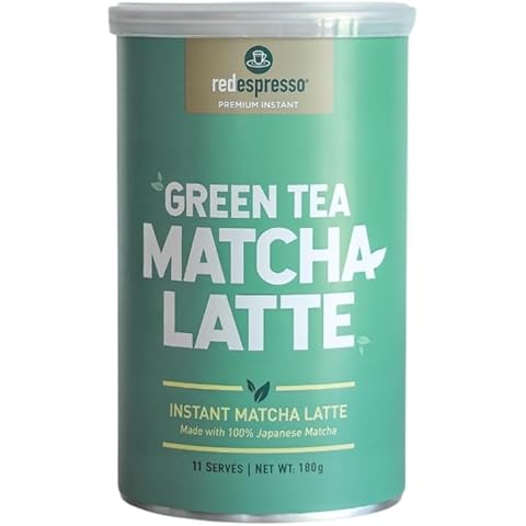 Instant Green Tea Matcha Latte 180g Tin Cover