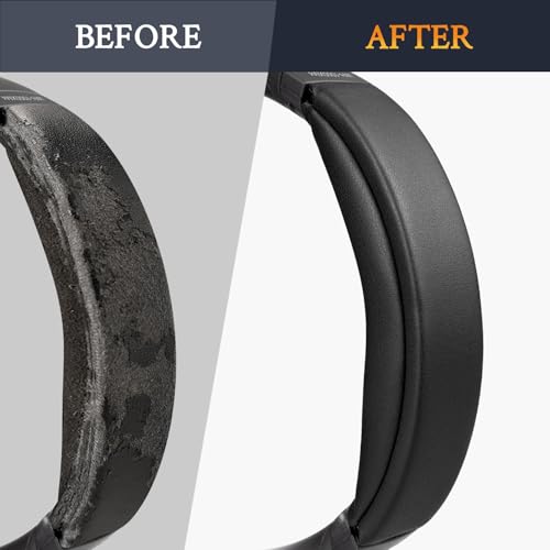 SOULWIT Ohrpolster Polster + Kopfband Stirnband Headband, Ersatz kit für Sony WH-1000XM4 (WH1000XM4) Over-Ear-Kopfhörer, Ersatz Kopfbügel Polster & Ohrpolster Reparaturteil