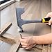 BUSKPOK Drywall Hammer Hatchet, 14 oz Wall Board Tool with Milled Face& Shock Reduction Grip
