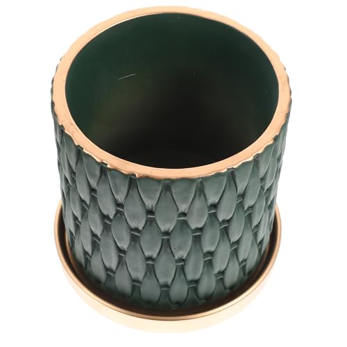 Pot de pépinière en ciment pour décoration extérieure durable